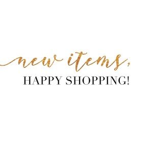 New Items, Happy Shopping!